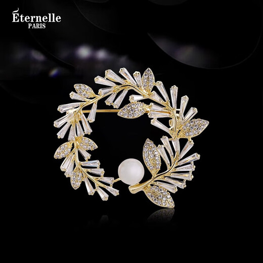 Eternelle French eternal original design high-end brooch 2024 new corsage suit collar pin versatile accessories