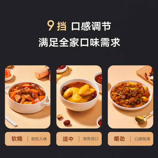 Mijia Xiaomi electric pressure cooker pressure cooker rice cooker for home use 4-5 people multi-functional electric stew pot for cooking rice and porridge non-stick pot double inner pot large capacity 5L