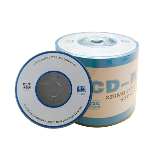 Yingtang disco pequeño CD CD CD CD-R Disco de quema A + Diámetro de disco pequeño en blanco 8 cm 215 MB Disc de disco pequeño 50 Hojas + 50 bolsas de papel