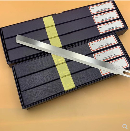 Suizhiyu Japanese imported fish brand electric shear blades 8 10 12 13 inch cloth cutting machine blade cutting blade wavy knife 10 inches straight 12 pieces