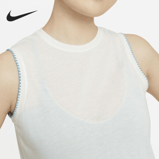 NIKE 耐克运动背心女 新款舒适透气跑步训练运动休闲背心CI1128-663 Z DA1047-133 XS