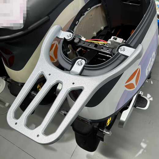 Huizhuo is suitable for aluminum alloy rear tail rack Yadi Tailing Aima and other electric vehicles rear shelf battery car trunk takeaway stand Emma icebreaker A505/A723 aluminum alloy tail rack AB