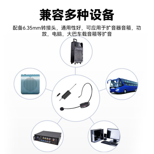 IMVP One to Four Teacher-specific Wireless Headset Hanging Microphone Audio Amplifier Amplifier Mixer Stage Professional Performance Outdoor Karaoke Microphone Training Universal One to Four Headset + High Volume Audio (With Display, HD Radio) Suitable for Audio/Amplifier/Amplifier and Other Equipment 50 Meter Wireless Transmission No Howling