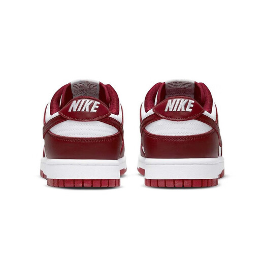 Nike (Nike) Dunk Low Retro Herren White Grey Sneakers Retro-Schuhe DD1391-601 Team Red 41