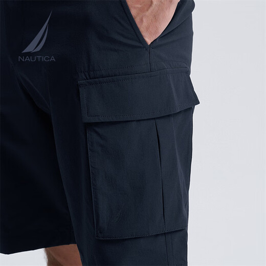 NAUTICA shopping mall same style men's spring and summer new business casual cool comfortable casual shorts men BO4204 Navy 4NV 32