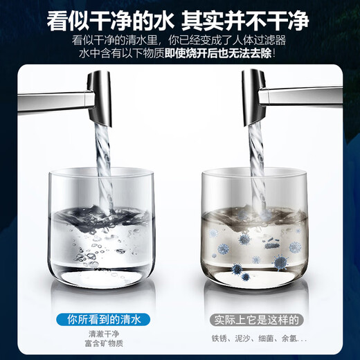 Joyoung Water Purifier JYW-RF680/RF680S/RF685S/RF689S/980 Elemento de filtro original PCRC Elemento de filtro compuesto (800G)