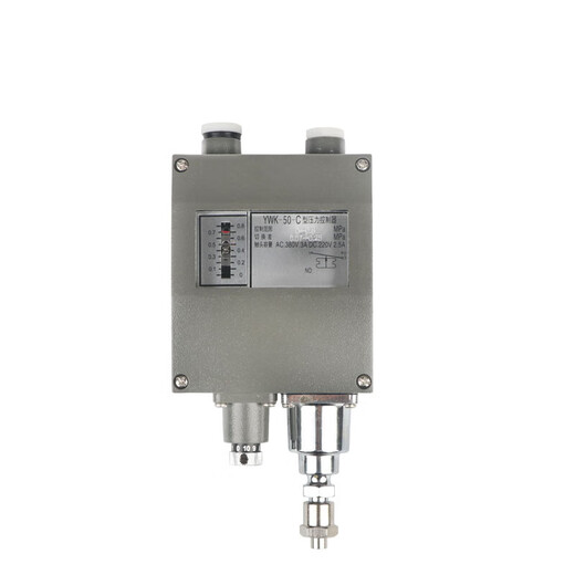 YWK-50-C instrument marine pressure controller pressure relay metal waterproof pressure switch aluminum shell 0-0.8MPA