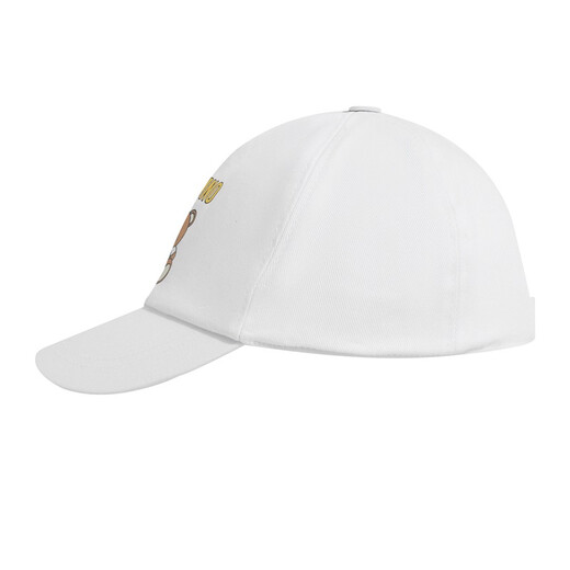 Moschino (MOSCHINO) children's Teddy Bear and Minion co-branded peaked cap HMX01N LOA04 white 58