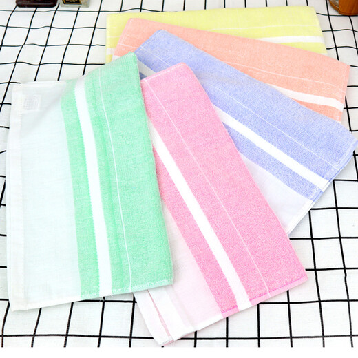 
He Jiangong Sailing Brand Mercury Towel Face Turf Beauty Cotton Women's Face Turf Thin Style Soft Easy to Dry 1048 Sailing 1048 Random Colors 3 74x34cm