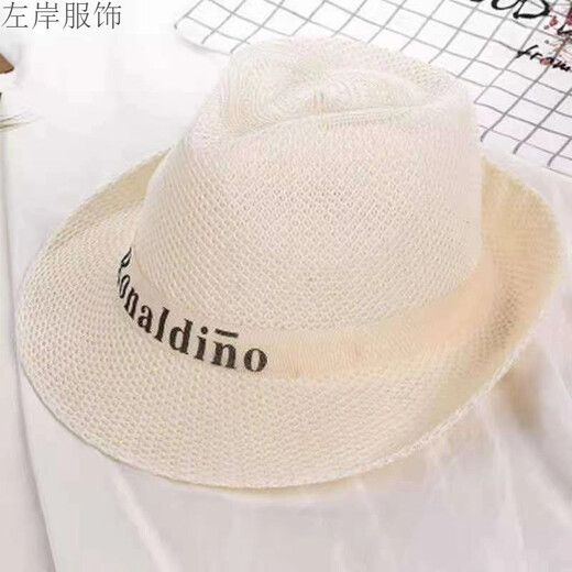 Primavera y verano Medio de edad y ancianos Hombres de paja para hombres Sombrero de lino Gat Sun Protection 1 Sol Autor Outdoor Casual Jazz FF [Jazz Khaki]