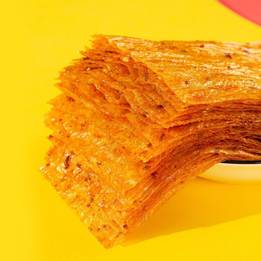 Genji old-fashioned spicy chips nostalgic casual snacks dried tofu spicy strips childhood tofu skin 200g