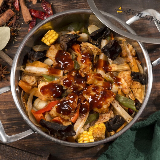 Basa fish braised spicy hot pot for one person - Huang Jihuang