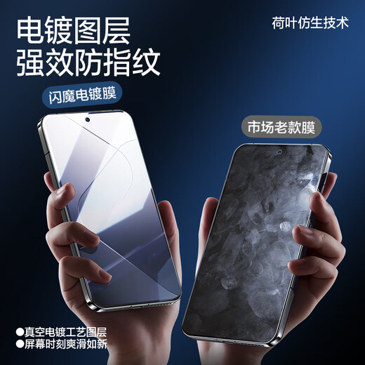 Flash Magic sales model suitable for Xiaomi 14 tempered film Xiaomi 14 mobile phone film series high-definition all-glass anti-explosion anti-fingerprint anti-fall feel smooth ultra-clear anti-explosion丨enhanced anti-fingerprint 2 pieces + upgraded version + artifact Xiaomi 14 damaged sticker guarantee + real machine mold opening