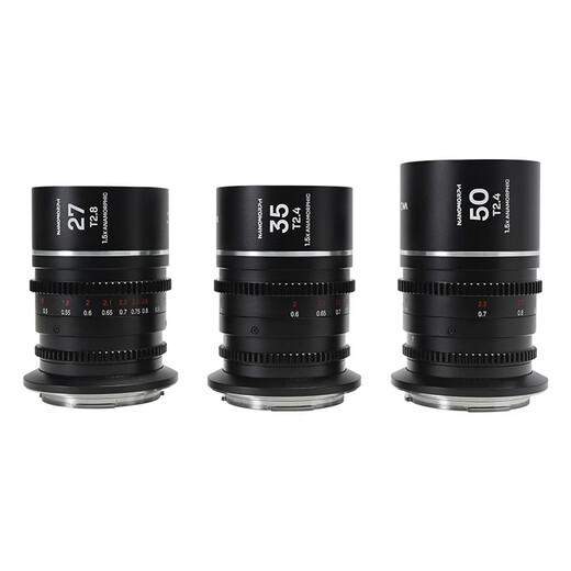 Laowa 1.5X anamorphic wide screen lens 27/35/50mm wide screen suitable for S35 format SLR mirrorless anamorphic lens independent mount accessories L mount mirrorless anamorphic lens independent mount Contact customer service to note the model