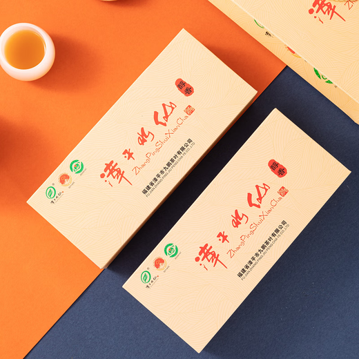 Jiupeng Patrimonio cultural intangible Zheng Wenhai, Fujian zhangping narcissus té oolong té orquídea fragancia caja de regalo de té mello type una caja individual 20 bolso 180g*1 caja - no adecuado para bolso