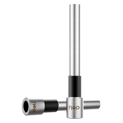 得力(deli)3847 财务装订机专用透明装订铆管Φ4.8mm*500mm 100支/盒装 3881/14650适配钻刀