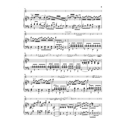 亨乐原版 莫扎特 D大调第一协奏曲K412/514 圆号和钢琴伴奏 Mozart Horn Concerto no. 1 D major K. 412/514 HN701