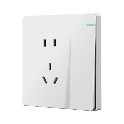 7m internationaler Elektriker großer Panel Rahmenloser einfacher Wind 86 versteckte Haushaltswandschalter Buchse Verschiebung Fünf-Loch-Steckdose