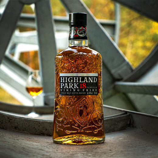 Highland Park Single Malz Whisky Wein 12 Jahre Scottish Highland Island Torfgeschmack Originalflasche importiert grenzüberschreitend Direkter Produktionsplateau Knight 18 Jahre 700 ml