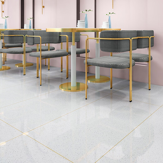 Yuanjing Tiles en céramique 600x1200 Terrazzo au sol en terrazzo lumineux salon carreaux de plancher de salle de bain carreaux muraux de salle de bain lg12006 600x1200 mm