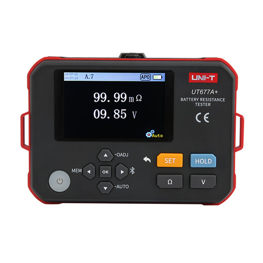 ULIT UT677A + Affichage numérique intelligent universel Universal Batterie rechargeable Testeur interne Testeur Storage de plomb / Batterie au lithium Test de tension de résistance interne