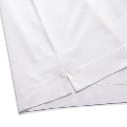 [Second-hand 99 new] Unused luxury men's clothing Jenia men's cotton thin short-sleeved POLO shirt UB350A5 B723 N00 White 54