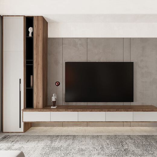 Oppein whole house customization sliding door wardrobe cloakroom whole house cabinet customization package 22 cabinet customization prepayment