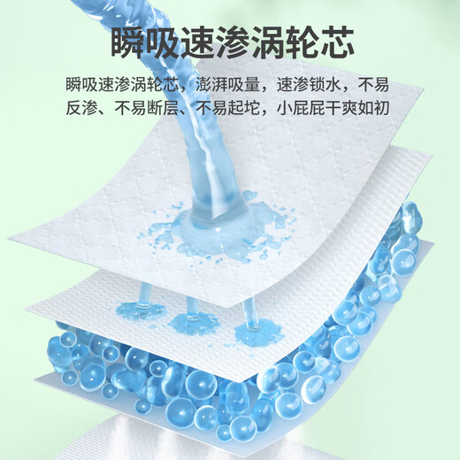 家得宝蚕丝蛋白拉拉裤超薄透气新生儿婴儿纸尿裤男女宝宝尿不湿 拉拉裤XXL码32片