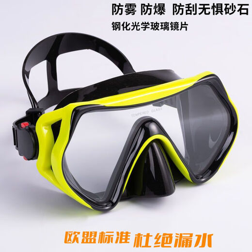 Zailu large-frame swimming goggles high-definition anti-fog diving goggles equipped with nose protection all-in-one men's and women's anti-horizontal light swimming goggles pink goggles - high-definition anti-fog and free earplugs and nose clips