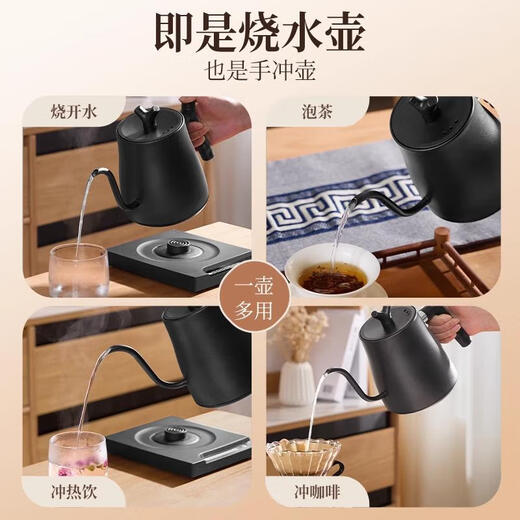 PAKCHOICE hand brewing kettle coffee electric temperature control hand brewing kettle hanging ear long mouth constant temperature tea kettle electric kettle