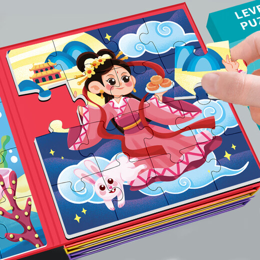 Miaowaer Puzzle de 3 a 6 años Peligro de bebé Puzzle 2 Niños Magnet animal 4 Transporte Juguetes Magnéticos Animales + Dinosaurio + Transporte [4-6 años] Avanzado