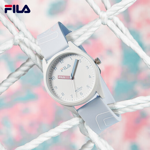 FILA new watch student quartz watch fashionable silicone men's and women's couple watch sports trendy birthday gift 6463 FLM38-6463-008