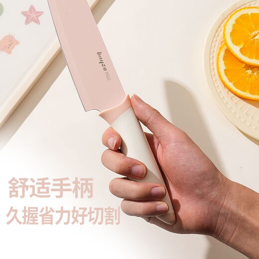 拜格（BAYCO）刀具套装6件套家用菜刀菜板厨房剪削皮刀婴儿宝宝辅食工具BD8365