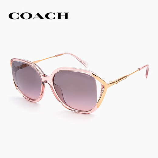 Coach 2024 Neue Produkt Mode -Persönlichkeit Sonnenbrille für Frauen OHC8396 Leichte Luxus -Sonnenbrille Sonnenschutz Sonnenbrille Schwarz