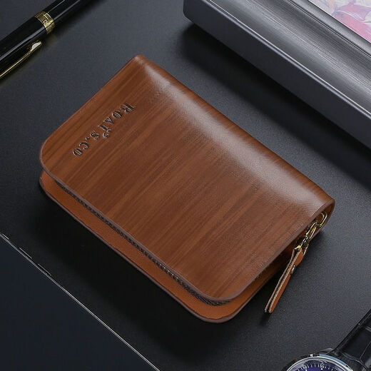 
Yingni Key Bag and Wallet Integrated Three-in-One 2024 Men's Real Leather Business Multifunction Zero Retro Cowhide New Korean Version Cowhide Cowhide Smart Black