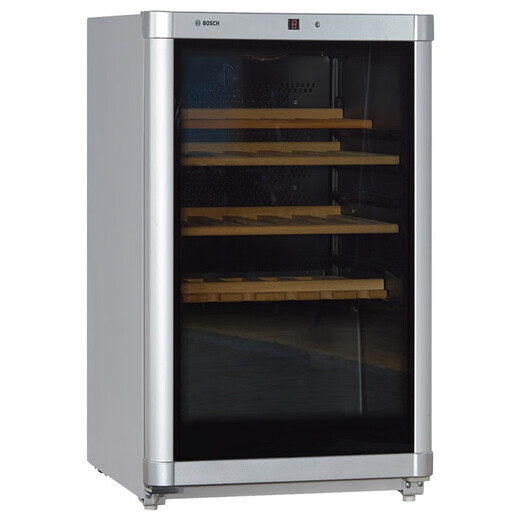 Bosch household large capacity oak wine rack refrigerator living room constant temperature red wine cabinet KTW18V80TI 43 pieces 145L