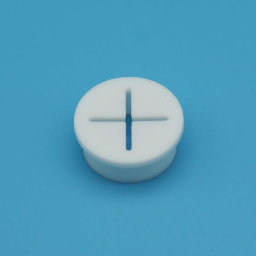 Shantou Lincun cross rubber plug, white soft silicone cable hole cover, mobile phone cabinet dustproof plug sealing ring opening 20, white opening 20mm, 100 pieces (high price)