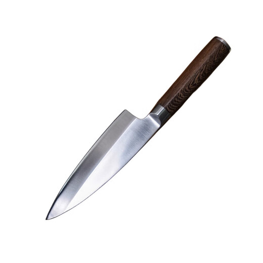 Dragón y tigre espada espada Cabezal de pescado Cocina cuchillo de sushi cuchillo japonés salmón pescado pescado hueso de pescado sashimi cuchillo mk-684 asa de ala de pollo 160 cuchilla