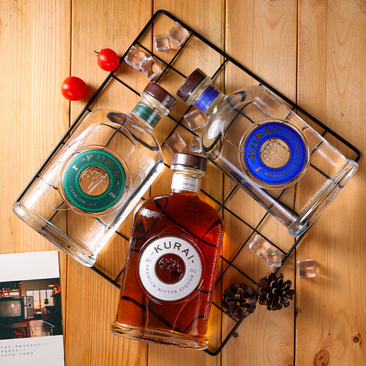 Kühl lieben russische ursprüngliche Flasche importierte Pferde Milch Wodka Gin Fremdwein und starke Alkohol Geschenkbox [品] gemischtes Set 500 ml 3 Flaschen Geschenkbox