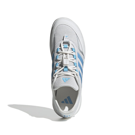 Adidas Adidas Trail Zapatos Summer de hombres y mujeres Nuevo malla transpirable Ligerosa, cómodo, al aire libre, zapatos deportivos informales, símbolo gris/azul JH9758 44.5