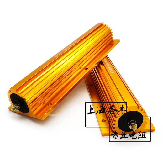 Customized RXG24 high power gold aluminum shell resistor discharge current limiting decoding 25W50W100W200W500W100 1K/ohm 1000W/watt