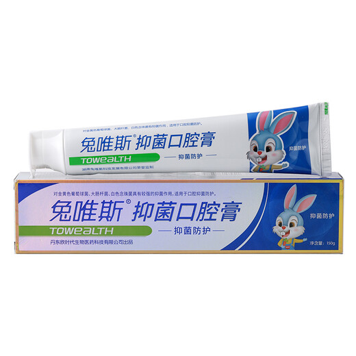兔唯斯（TOWEALTH）口腔防护护理牙膏牙龈出血清新口气防护护龈护齿膏 防护 150g 1支 默认1