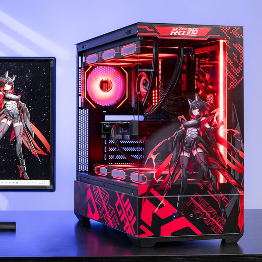 ASUS ROG family bucket 24 periods interest-free RTX5080 host 5070Ti/5070 host i9 14900KF gaming desktop assembly computer complete machine DIY assembly machine i5 14600KF + ASUS RTX5060 standard version