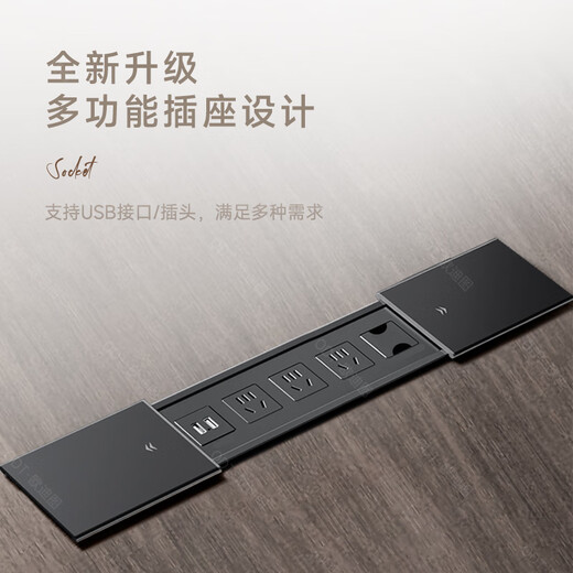 OUDITU Guoben boss desk office desk and chair combination simple modern president desk supervisor desk manager desk and chairs executive desk Dark Liying 2.6m boss table + chair + 2.8m file cabinet