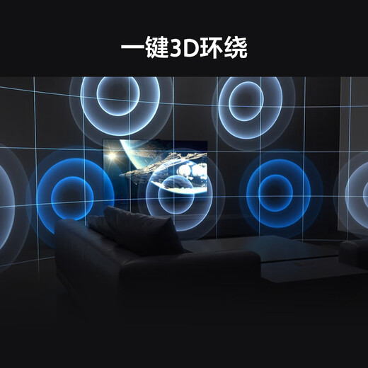 Sony (SONY) HT-A8000 Atmos Single Sound Wall 360 Smart Dome 4K/120Hz VRR ALLM Home Theater Soundbar TV Speaker Bluetooth