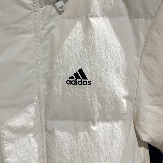 Adidas down jacket men's new winter sports and casual windproof clothing outdoor thickened warm down jacket IZ4884 white M