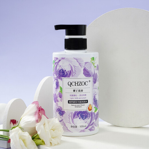 QCHZOC Sweet Flower Fragance Planta Extracto que aumenta el aroma suave y duradero El champú nutritivo fortalece el champú hidrurante de la raíz del cabello fuerte