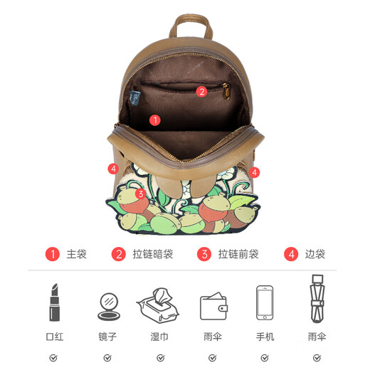 
Disney backpack for women girl backpack birthday gift girl bag female bag Chichititi plush style