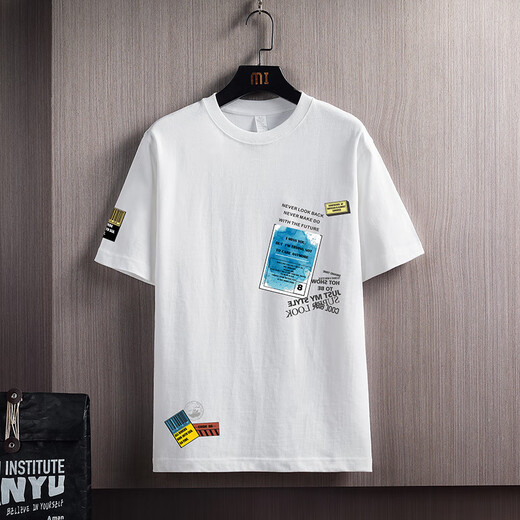 
Boledi teenager summer suit boy T-shirt Korean version 12-15 year old junior and senior high school students top 14 medium and senior children pure cotton short sleeves T9926 gray 175 2XL (130-145Jin [Jin equals 0.5 kg])