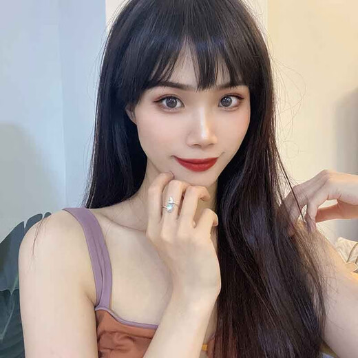 MZMZ fishtail platinum ring for women PT950 platinum heartfelt confession asking for marriage, Valentine's Day birthday gift for girlfriend and wife, local warehouse/next day delivery - light luxury fishtail ring live mouth